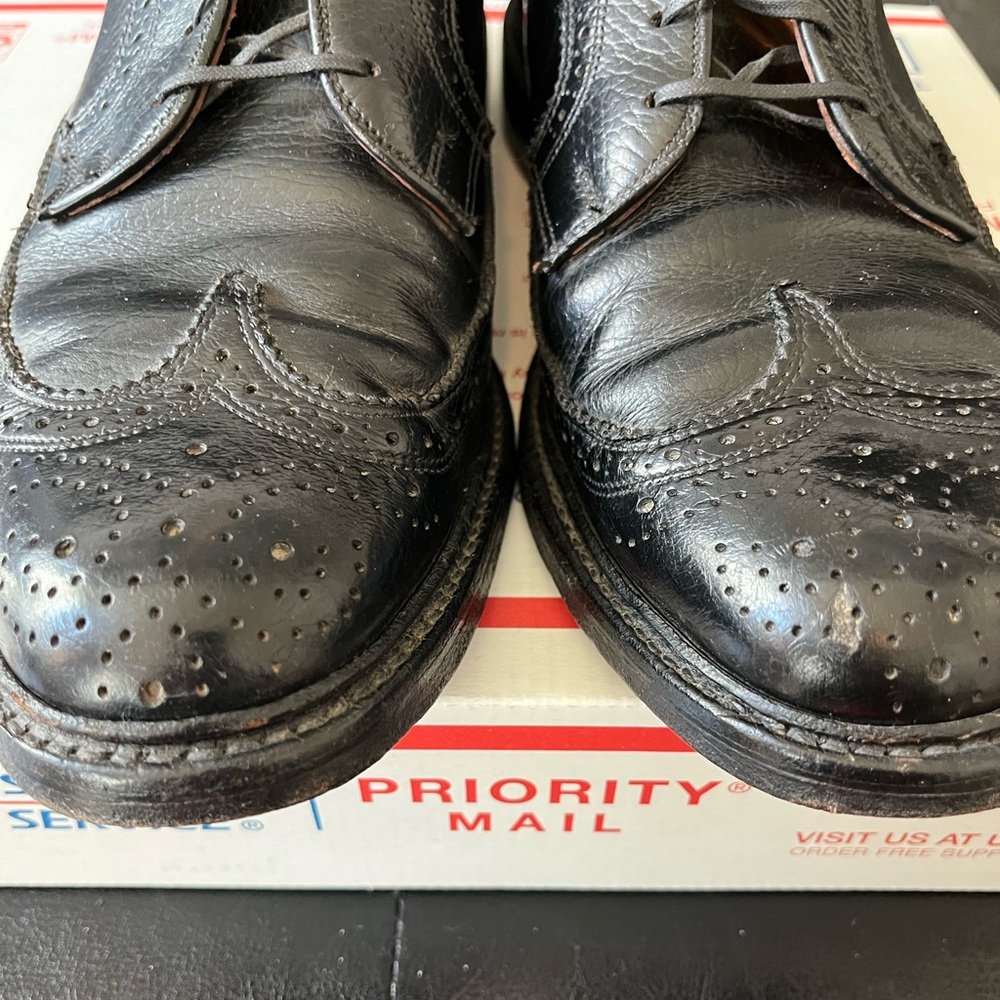 Vintage Longwing Wingtip Oxfords - image 3